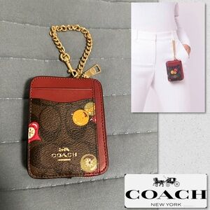 Coach Zip Card Case